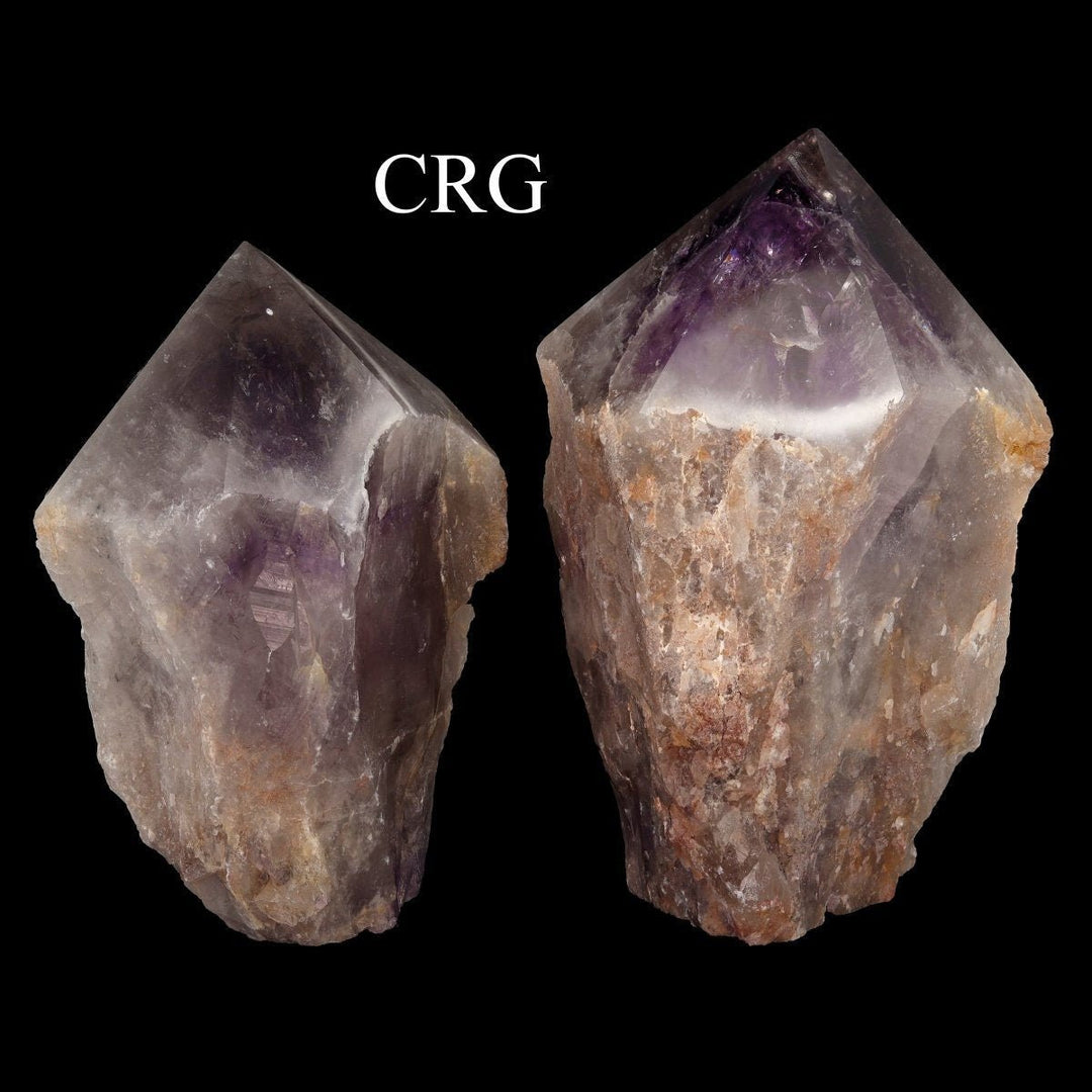 Amethyst Top Polished Point Lamp with Cord and Bulb (1 Piece)Crystal River Gems