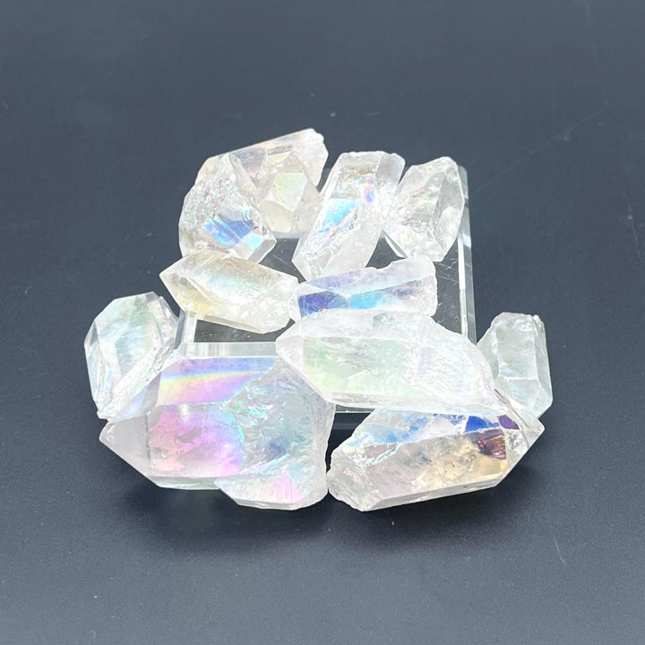 Angel Aura Quartz Points Bulk StonesCrystal River Gems