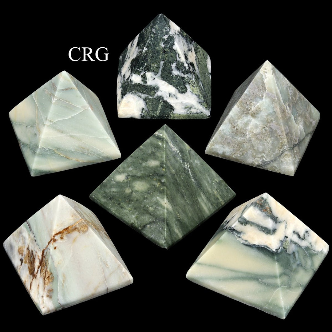 Apatite Pyramid with Inclusions (1 Piece) Size 60 to 70 mm 4-Sided Crystal Gemstone Shape