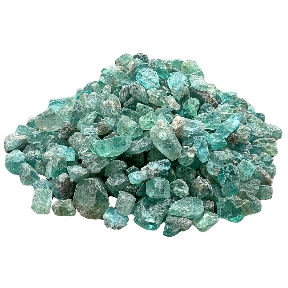 Apatite Tiny Chips Rough Raw (1 Kilogram) (Size 3 to 10mm) Wholesale Crystals Minerals GemstonesCrystal River Gems