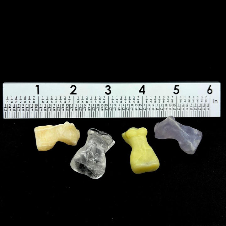 Assorted Gemstone Goddess Statues (4 Pieces)Crystal River Gems