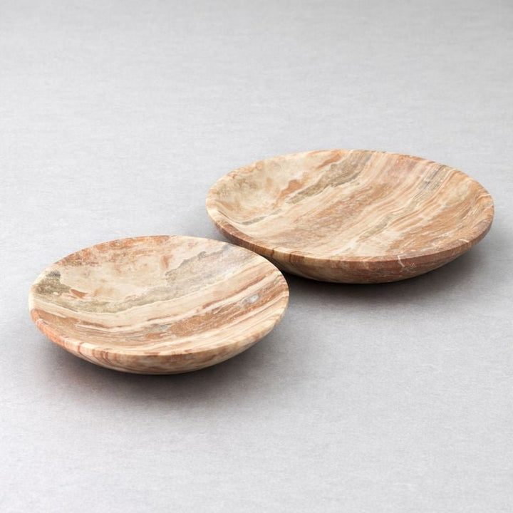 Banded Onyx Calcite Dish (1 Piece) Home Decor Jewelry BowlCrystal River Gems