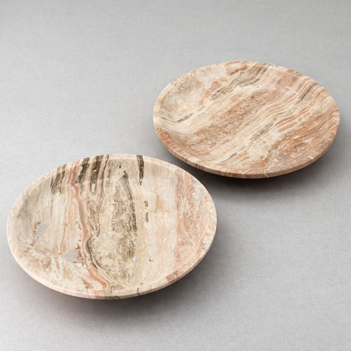 Banded Onyx Calcite Dish (1 Piece) Home Decor Jewelry BowlCrystal River Gems