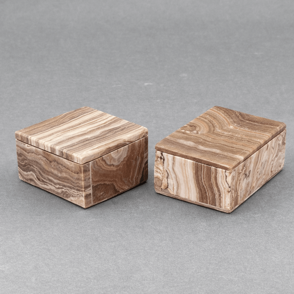 Banded Onyx Jewelry Restangle Box (1 Piece) (4 by 3 Inches)Crystal River Gems