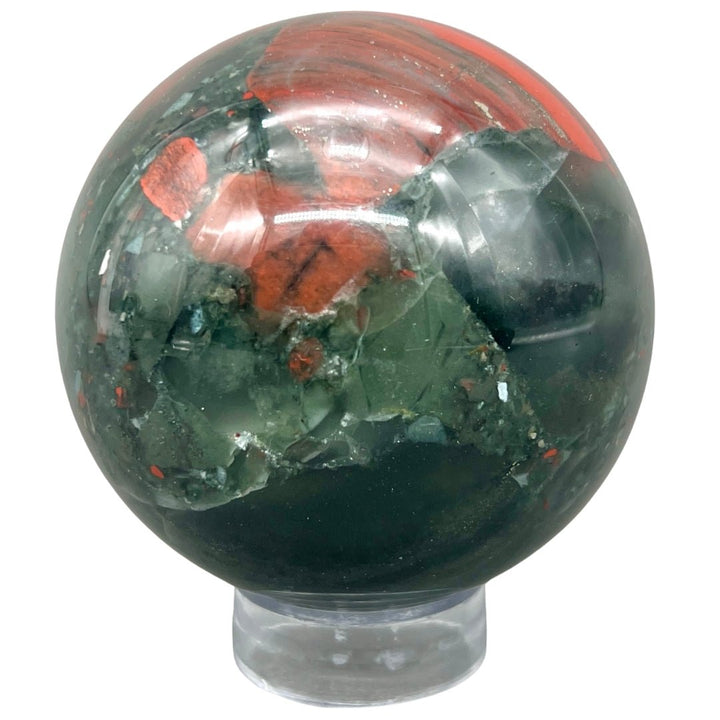 Bloodstone Sphere (1 Piece) (2.5 to 3 Inches)