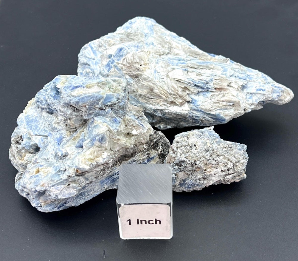 Blue Kyanite with Mica Specimens (2 to 8 Inches) Raw Bulk GemstonesCrystal River Gems