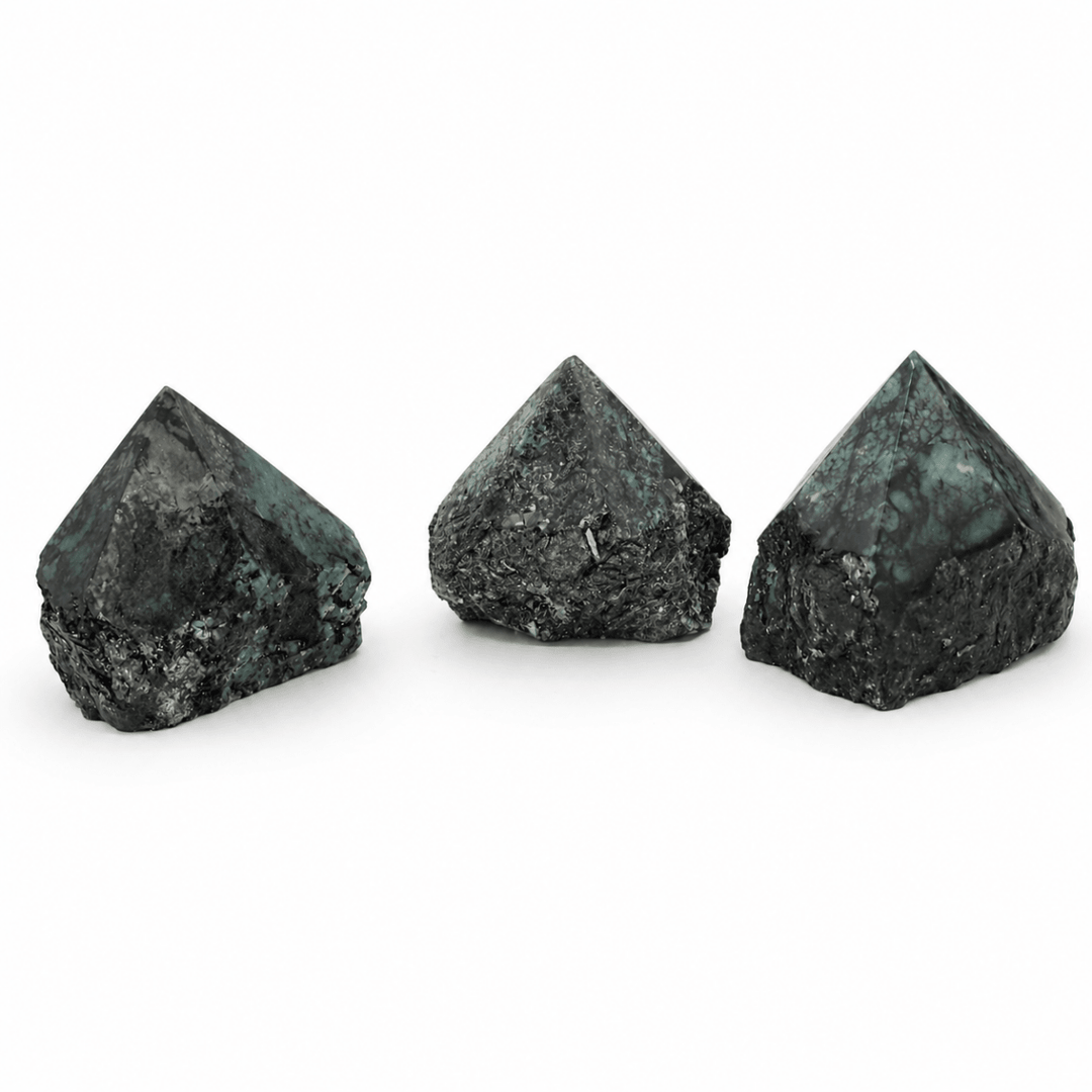 Brazilian Emerald Top Polished PointCrystal River Gems