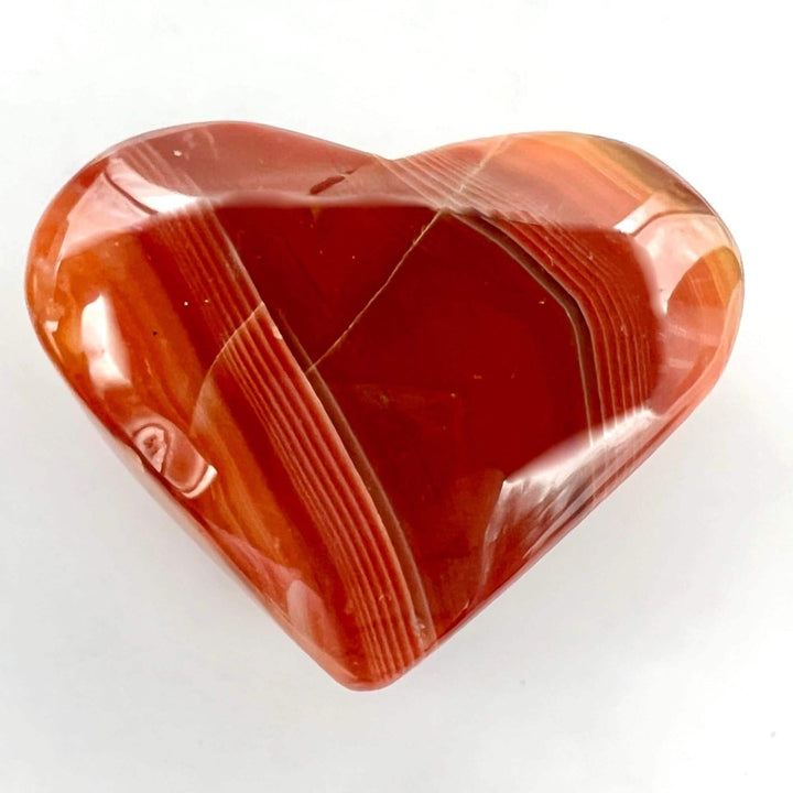 Carnelian Polished HeartsCrystal River Gems