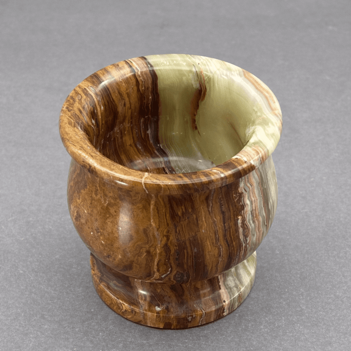 Carved Onyx Mortar and Pestle (1 Piece)Crystal River Gems