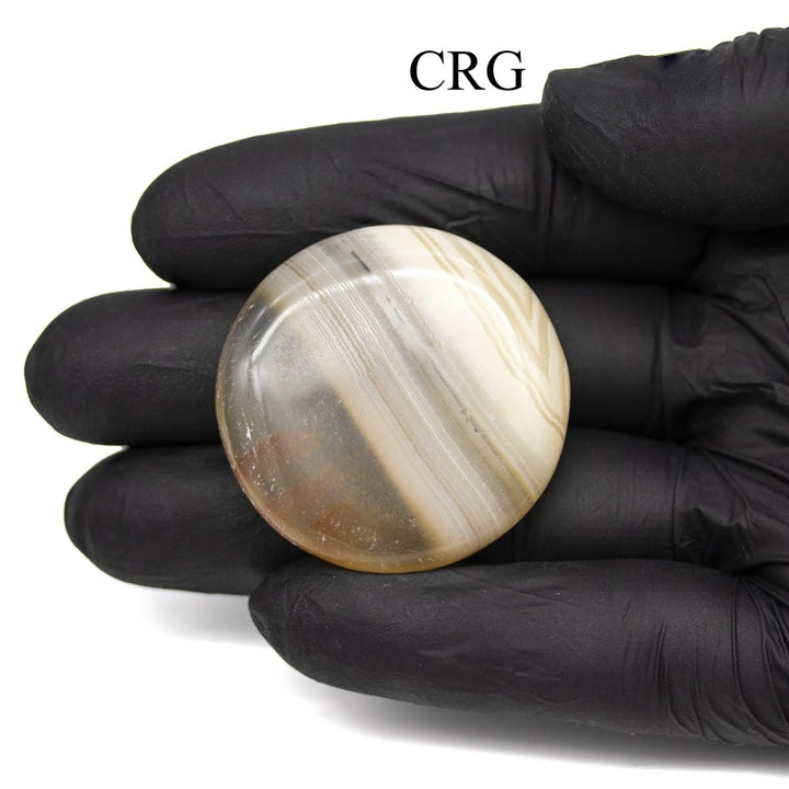Fancy Jasper Polished Pocket Stones (4 Pieces) Size 1.5 Inches Crystal Gemstone Palm Worry Stones