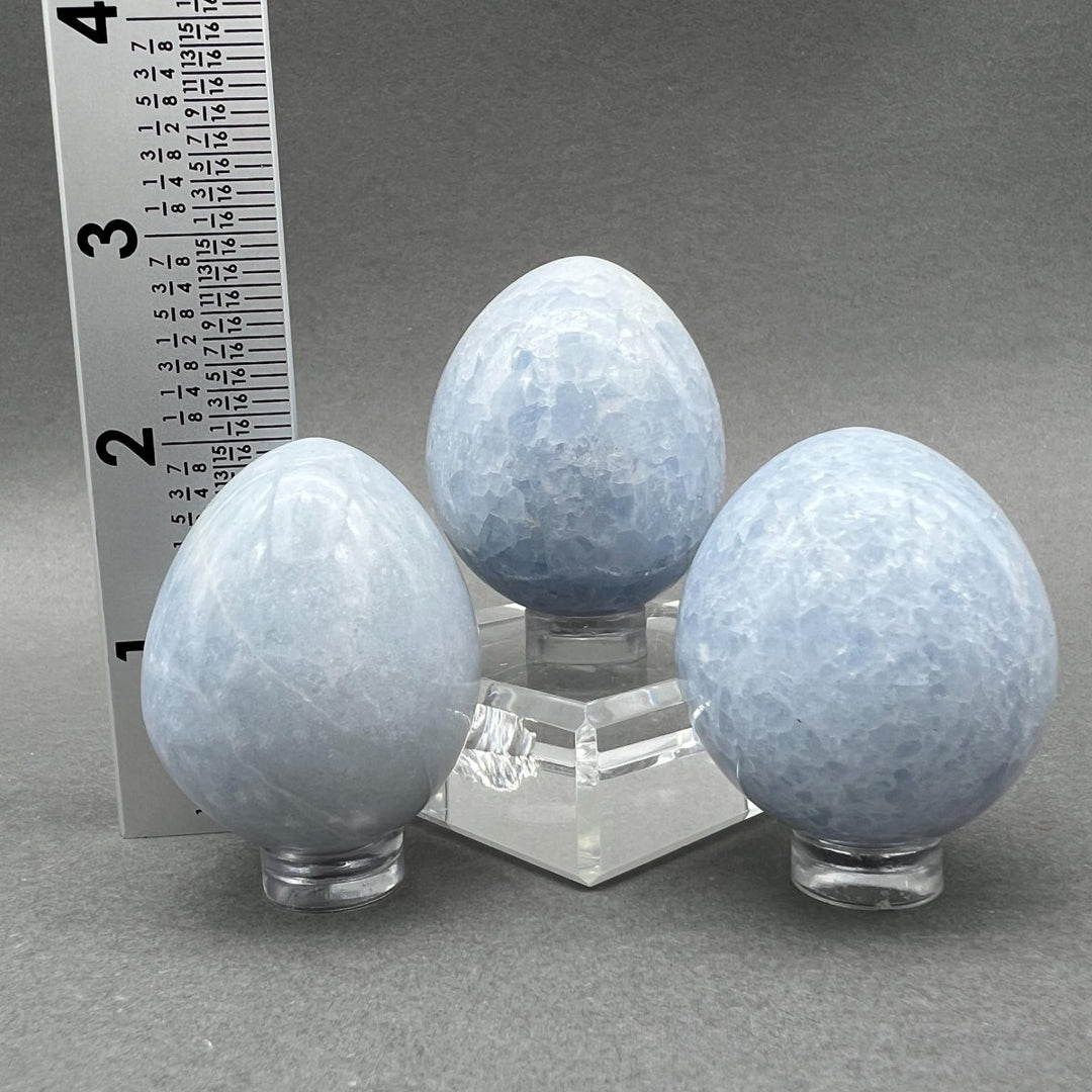 Celestite Polished EggsCrystal River Gems