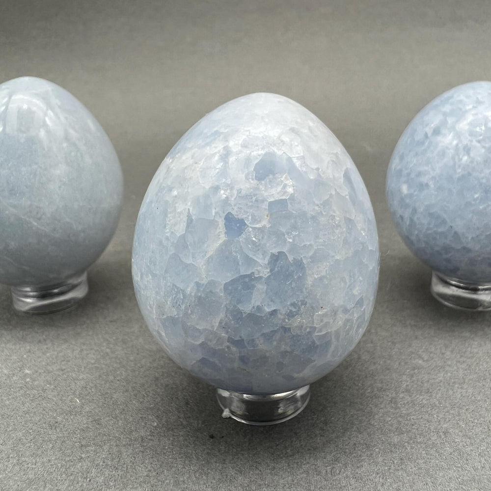 Celestite Polished EggsCrystal River Gems