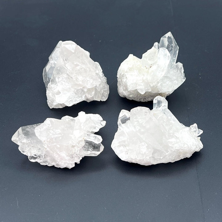 Clear Quartz Clusters and PointsCrystal River Gems