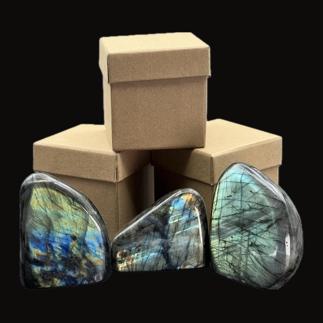 Colorful Labradorite High Flash Gift Boxed SpecialCrystal River Gems