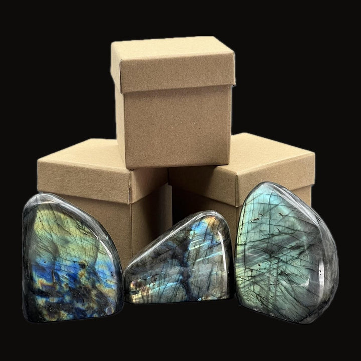 Colorful Labradorite High Flash Gift Boxed SpecialCrystal River Gems