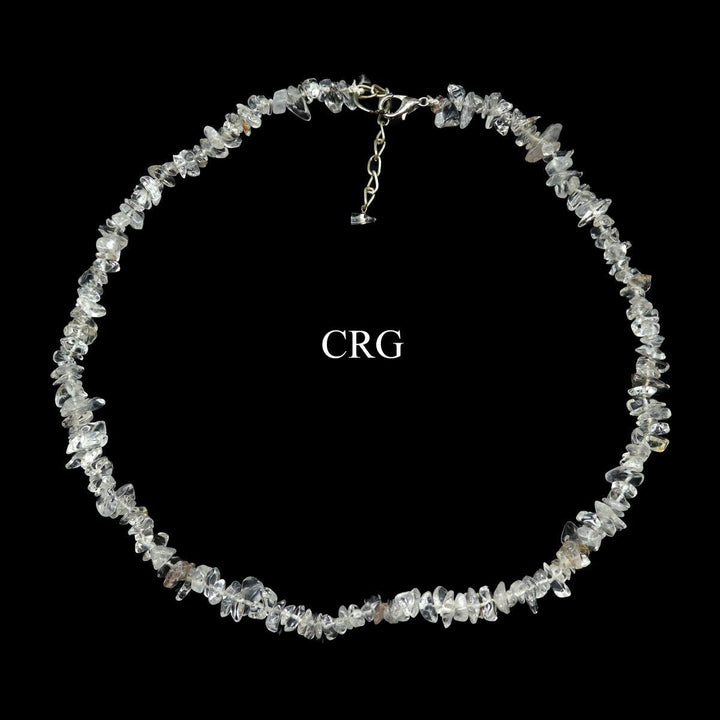 Crystal Quartz Strand Chip Choker Necklace (16 Inches) (4 Pieces)Crystal River Gems