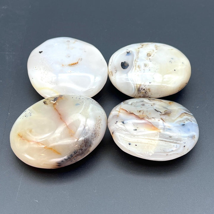 Dendritic Agate Polished Palm StoneCrystal River Gems