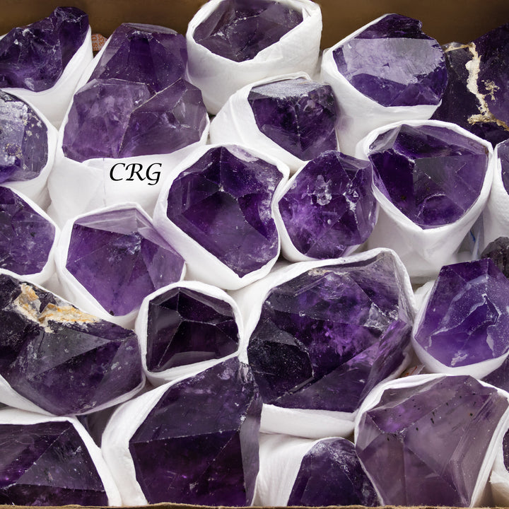 Amethyst Mixed Raw Point Flat (1.5 To 2 Inches) (1 Flat)