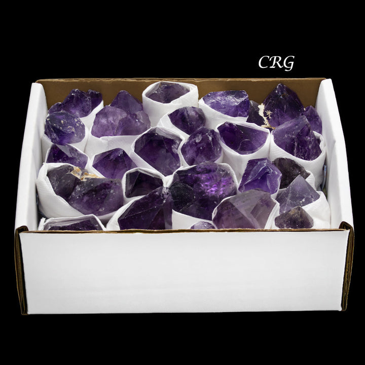 Amethyst Mixed Raw Point Flat (1.5 To 2 Inches) (1 Flat)