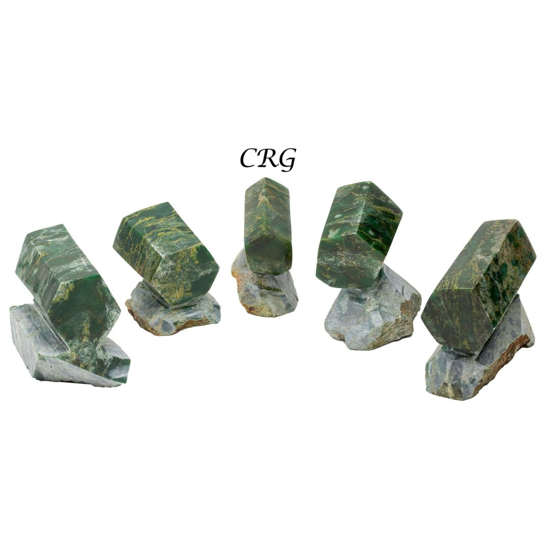Emerald and Fuchsite Freeform (1 Kilogram) Size 3 to 4 Inches Bulk Wholesale Lot Crystal Gemstones