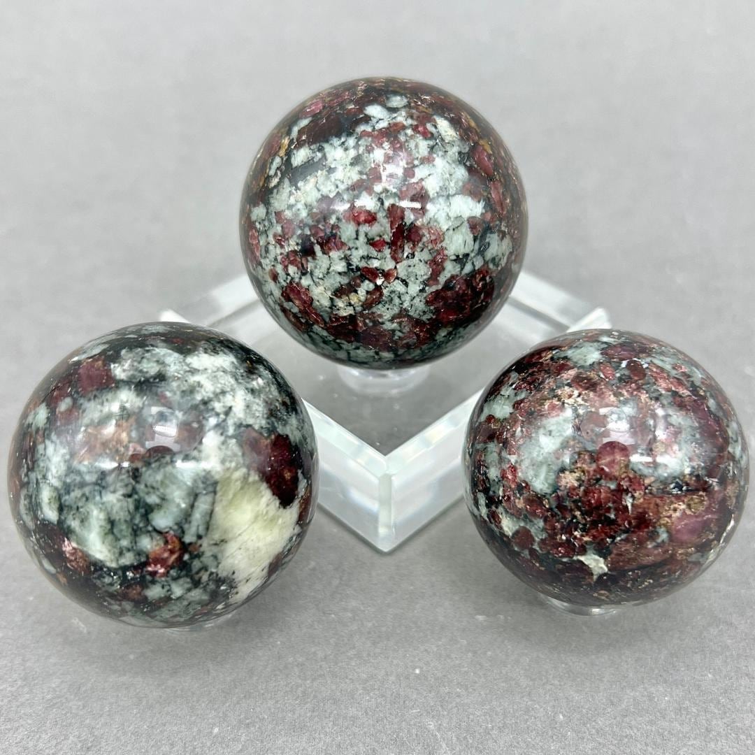 Eudialyte Sphere 25 to 35 mmCrystal River Gems