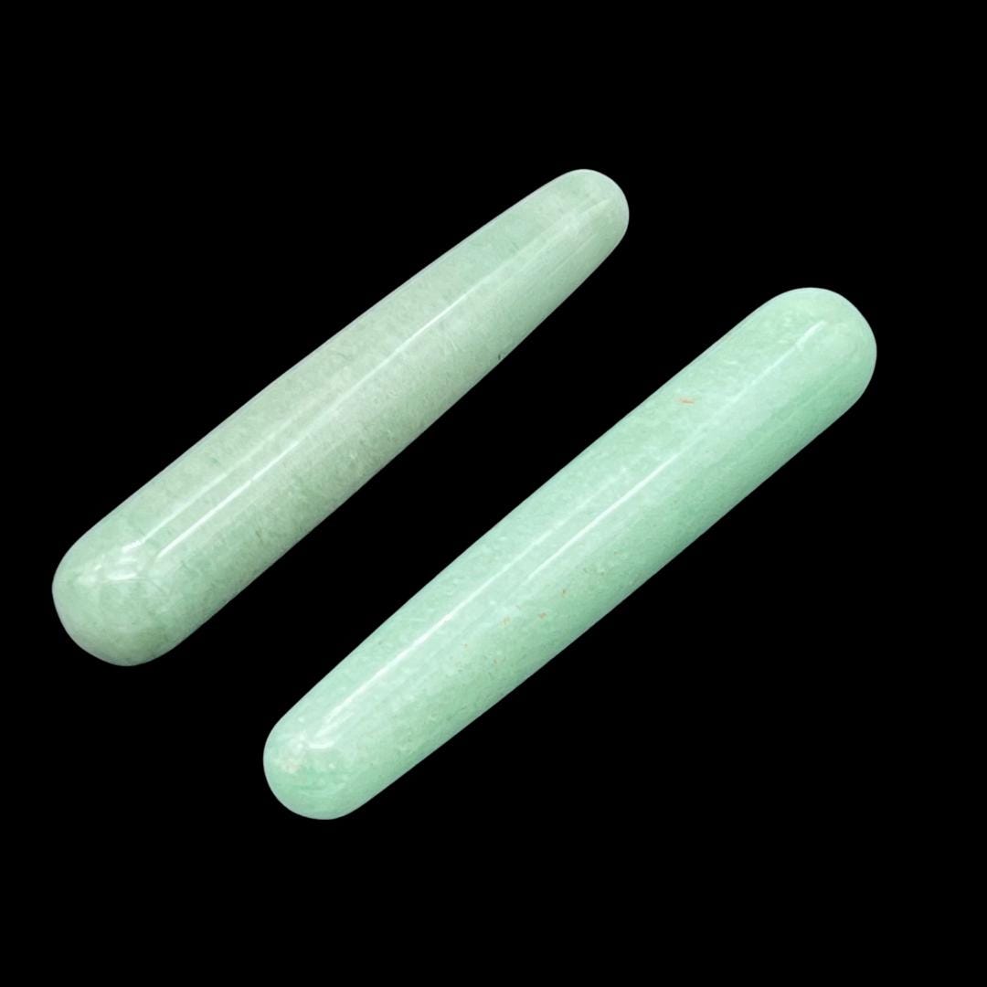 Gemstone Crystal Massage Wands 4 Inches Long (1 Piece)Crystal River Gems