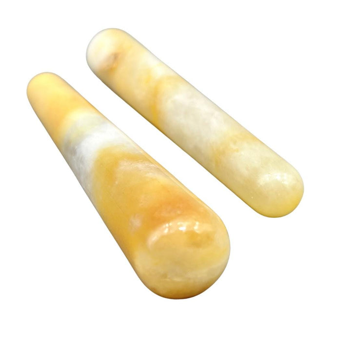 Gemstone Crystal Massage Wands 4 Inches Long (1 Piece)Crystal River Gems