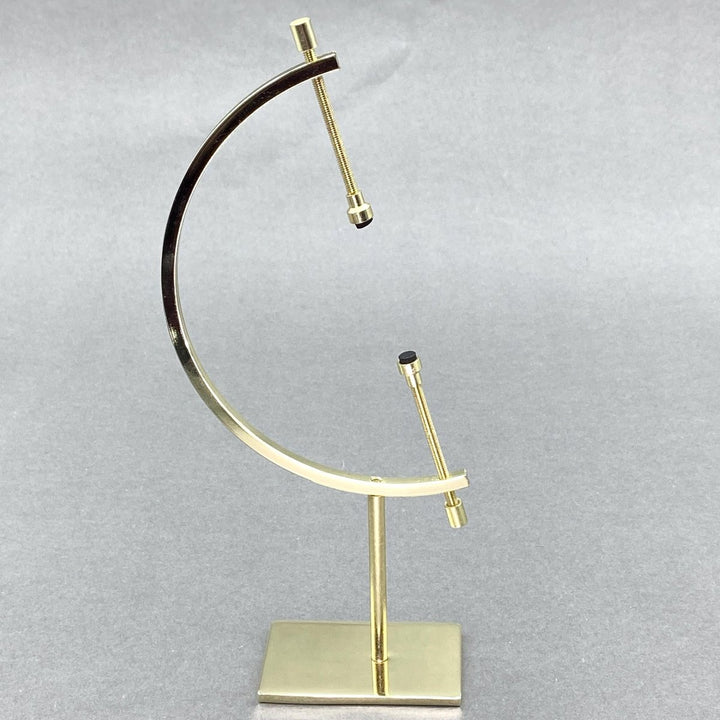 Gold Globe Style Sphere Holder StandCrystal River Gems