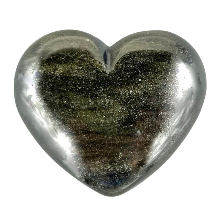 Gold Sheen Obsidian HeartCrystal River Gems