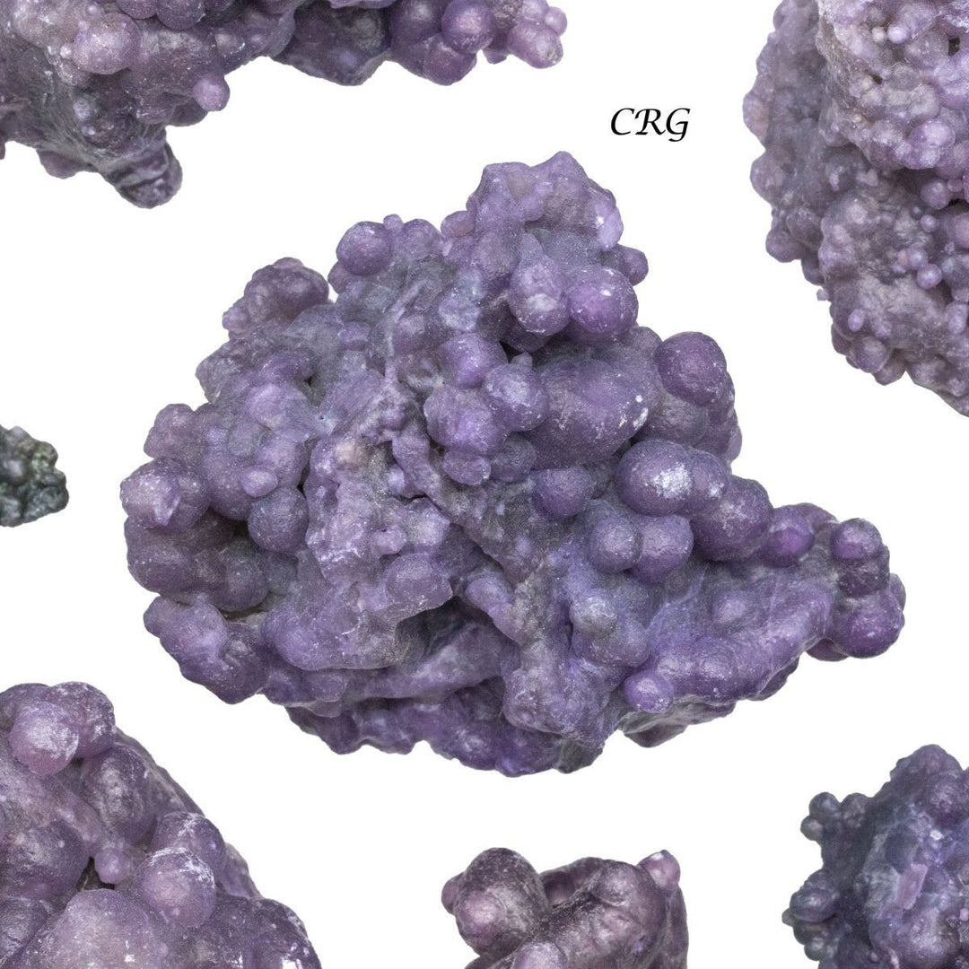 Grape Agate A - Grade Clusters Size 2 to 5 Inches Bulk Wholesale Lot Crystal MineralsCrystal River Gems