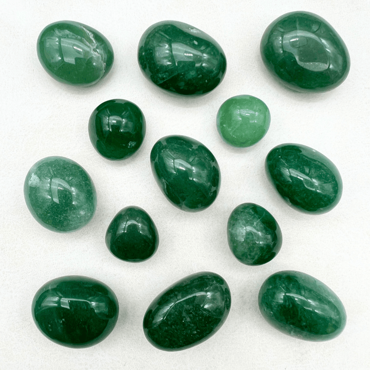 Green Aventurine Small Tumbled Bulk StonesCrystal River Gems