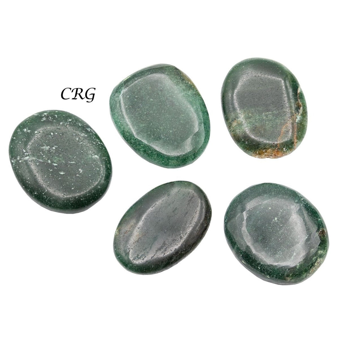 Green Jade Cabochons (75 Grams) Mixed Sizes Bulk Wholesale Lot Crystal Minerals