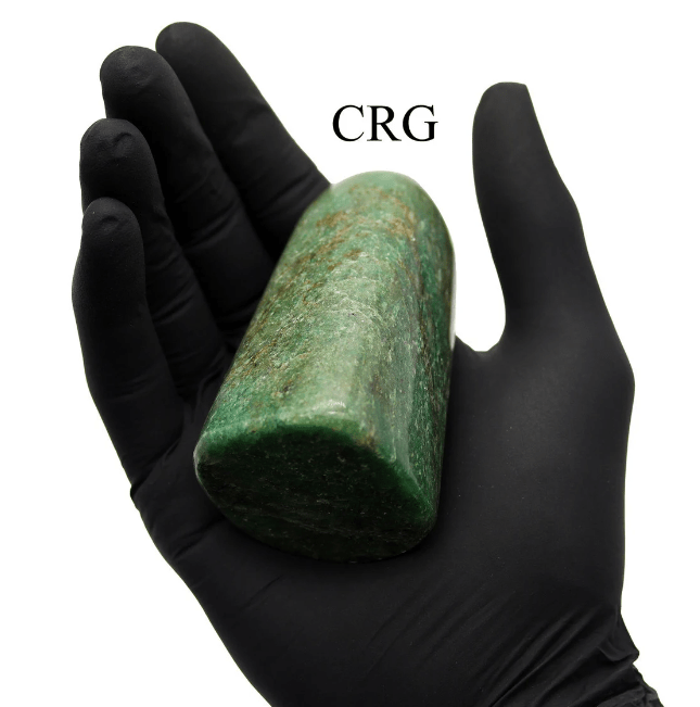 Green Jade Freeform Boulder (1 Piece) Size 3 to 5 Inches Polished Standing GemstoneCrystal River Gems