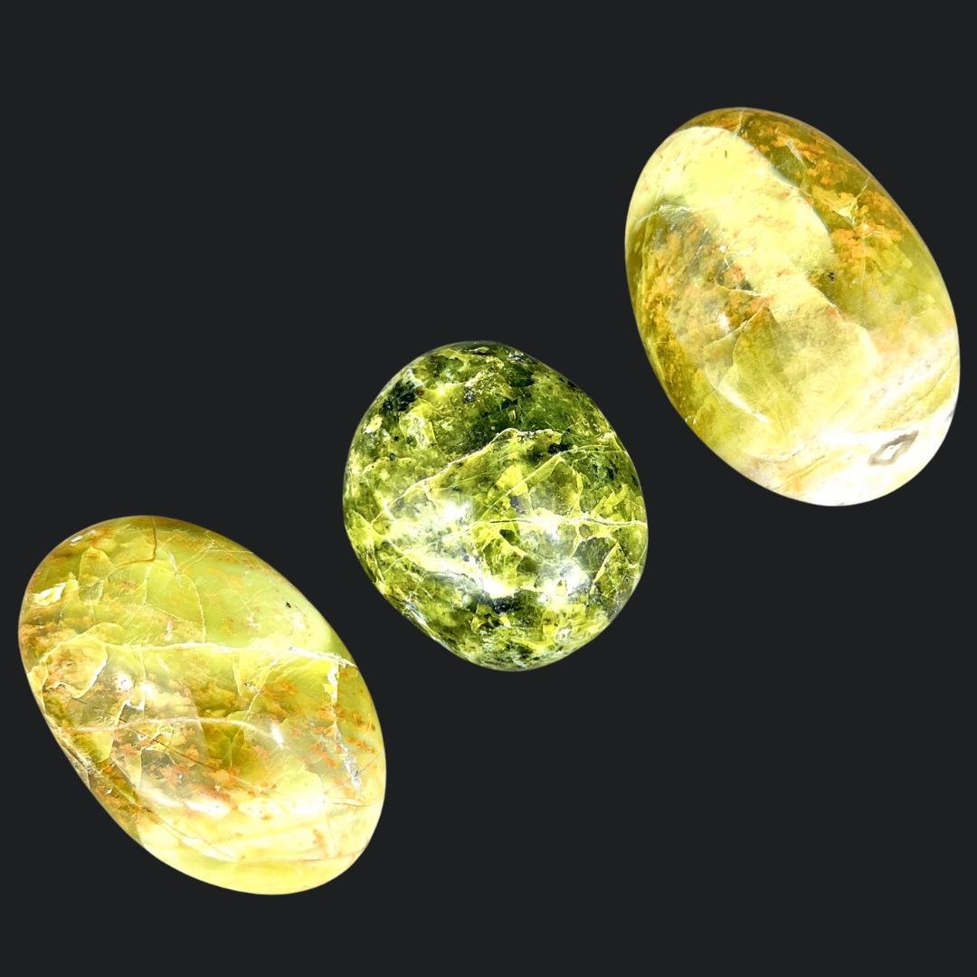 Green Opal Palm Stone (1 Pound)Crystal River Gems