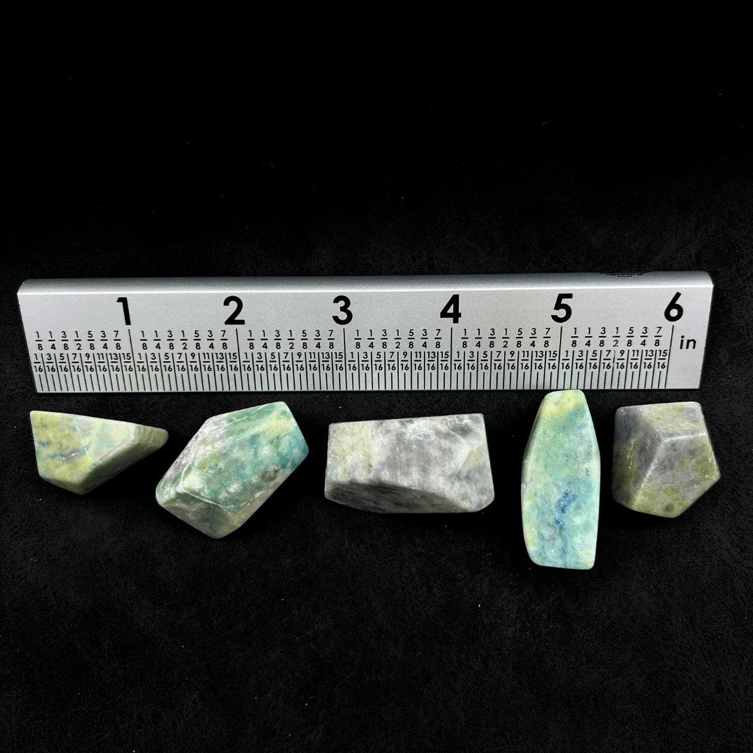 Hackmanite Polished Freeform ShapeCrystal River Gems