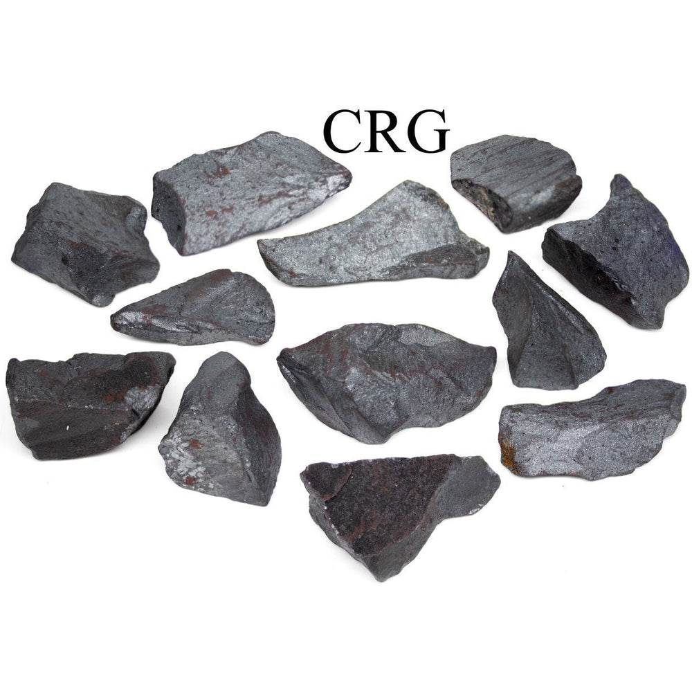 Hematite Rough Pieces (Size 1 to 2 Inches) Raw Crystals Minerals GemstonesCrystal River Gems