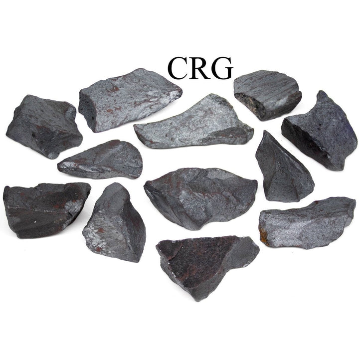 Hematite Rough Pieces (Size 1 to 2 Inches) Raw Crystals Minerals GemstonesCrystal River Gems