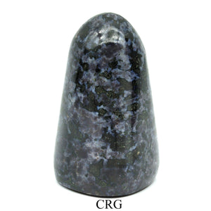 Indigo Gabbro Freeform Boulder (1 Piece) Size 3 to 5 Inches Standing Crystal Gemstone Home Decor