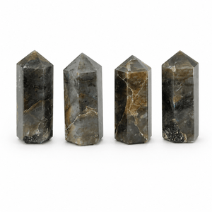 Labradorite Mini Towers (2 Pieces) Size 50 mm Crystal Gemstone Points