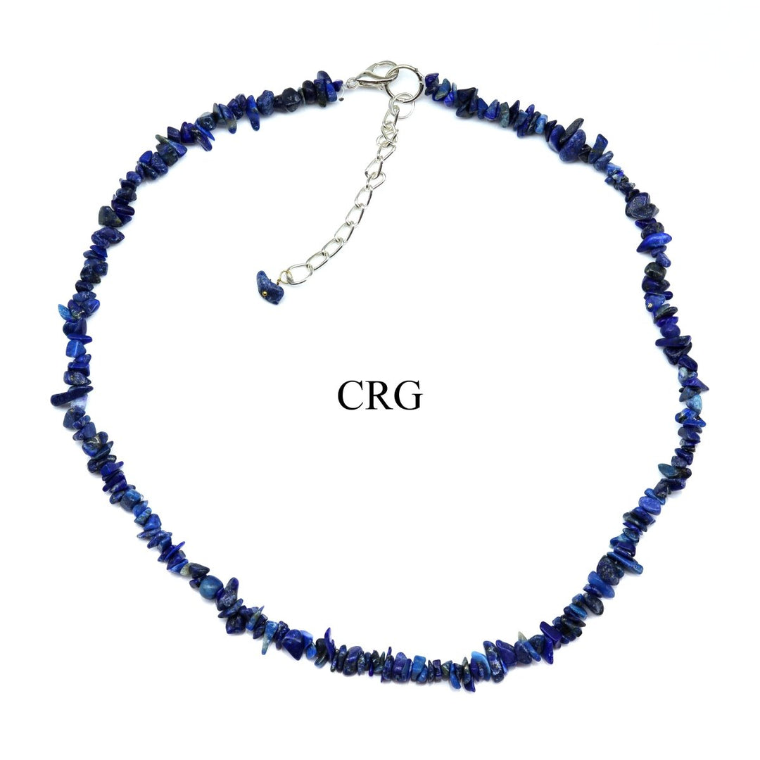 Lapis Lazuli Strand Chip Choker Necklace (16 Inches) (4 Pieces)Crystal River Gems