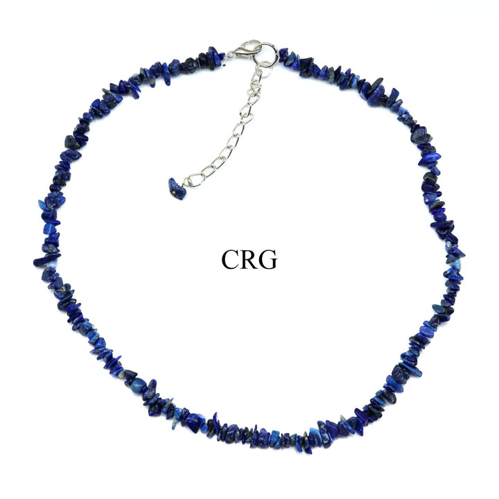 Lapis Lazuli Strand Chip Choker Necklace (16 Inches) (4 Pieces)Crystal River Gems