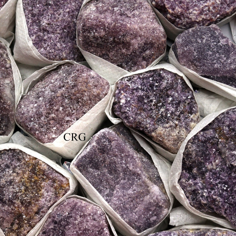 Lepidolite Rough Medium Flat (1 Flat) Size 1 to 2 Inches Bulk Wholesale Lot Crystal Minerals
