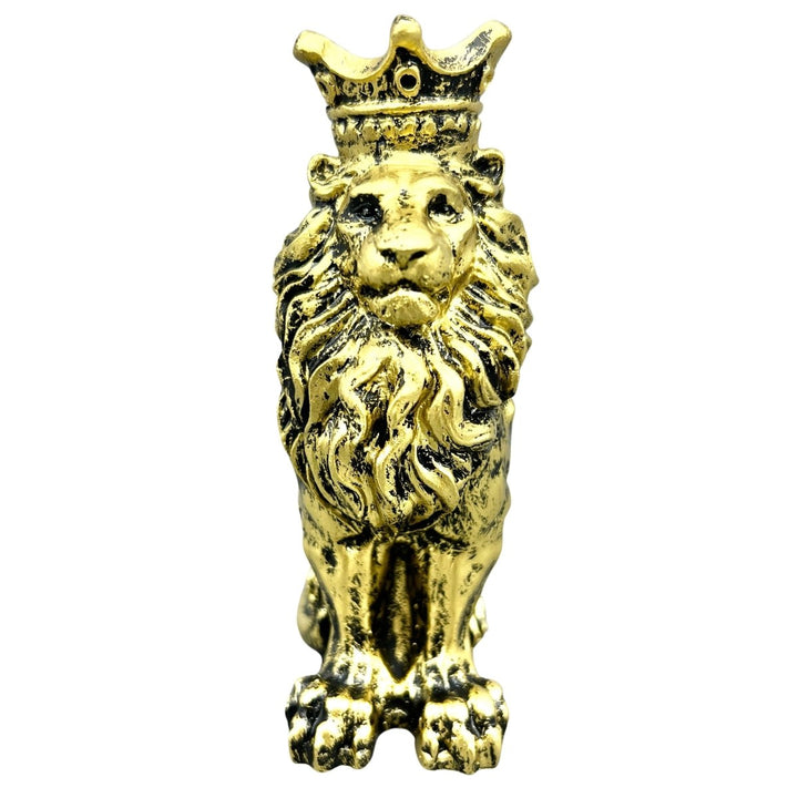 Lion Sphere Holder Display (1 Piece) Size 4.5 Inches Carving Display