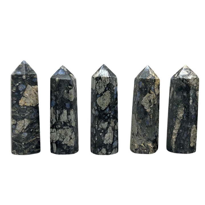 Llanite Crystal Standing Tower Point (Que Sera) Galaxy RhyolliteCrystal River Gems