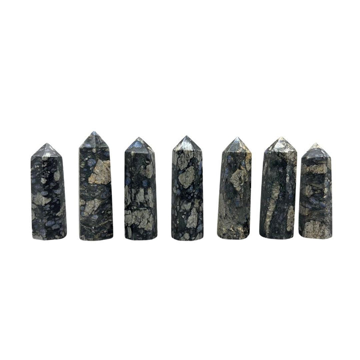 Llanite Crystal Standing Tower Point (Que Sera) Galaxy RhyolliteCrystal River Gems