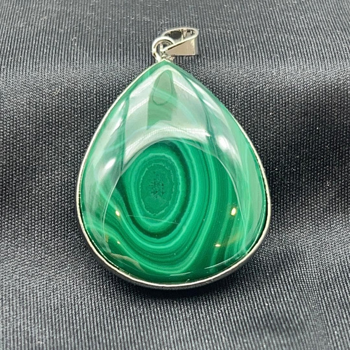 Malachite Teardrop PendantCrystal River Gems