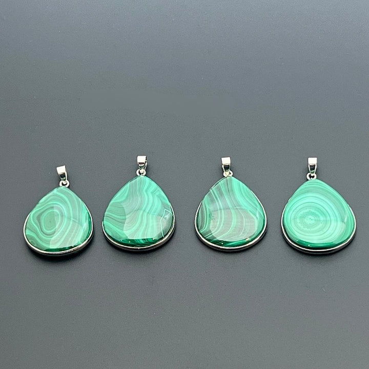 Malachite Teardrop PendantCrystal River Gems