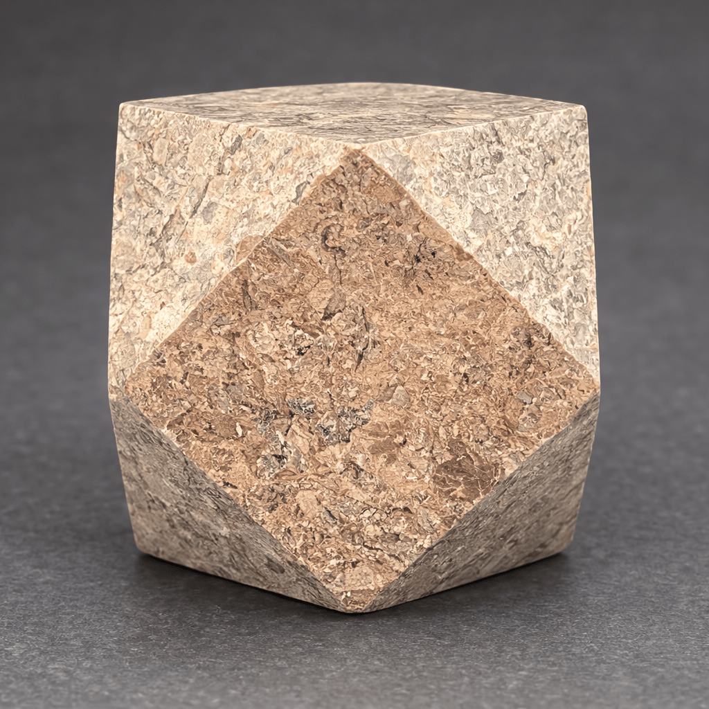 Marble Faceted Desk Paperweight ( 3 inches ) Gemstone Office DecorCrystal River Gems