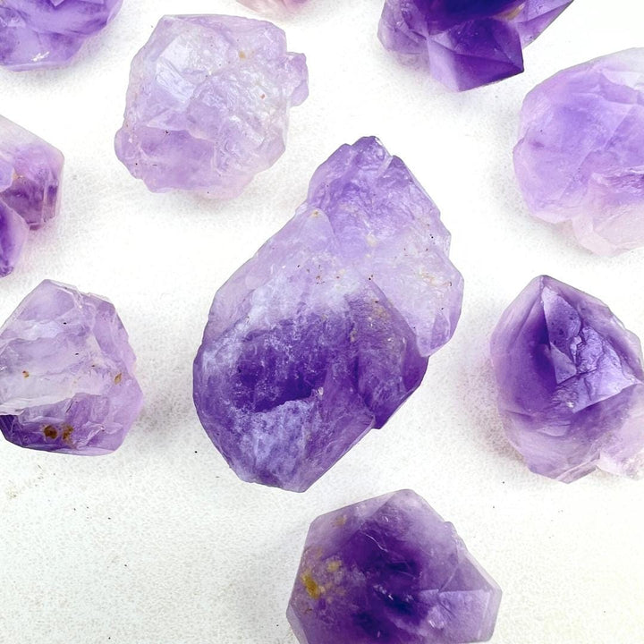 Mini Amethyst Point Clusters (8 Ounce Lot)Crystal River Gems