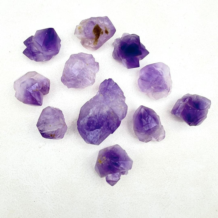 Mini Amethyst Point Clusters (8 Ounce Lot)Crystal River Gems